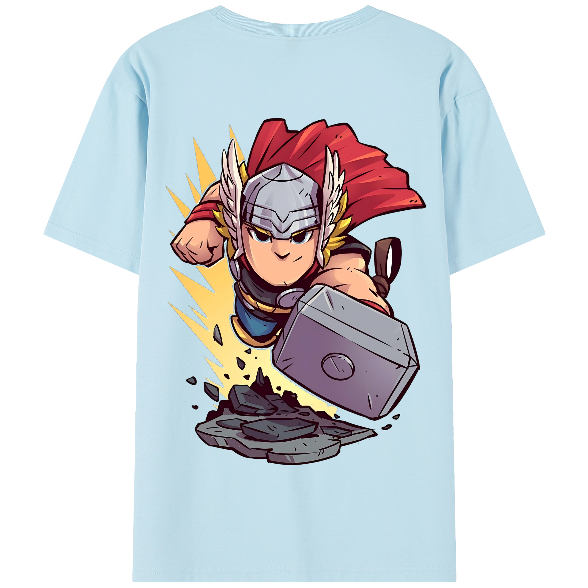 （画像用） アベンジャーズ The Avengers 綿100％半袖Tシャツ（背面プリント）